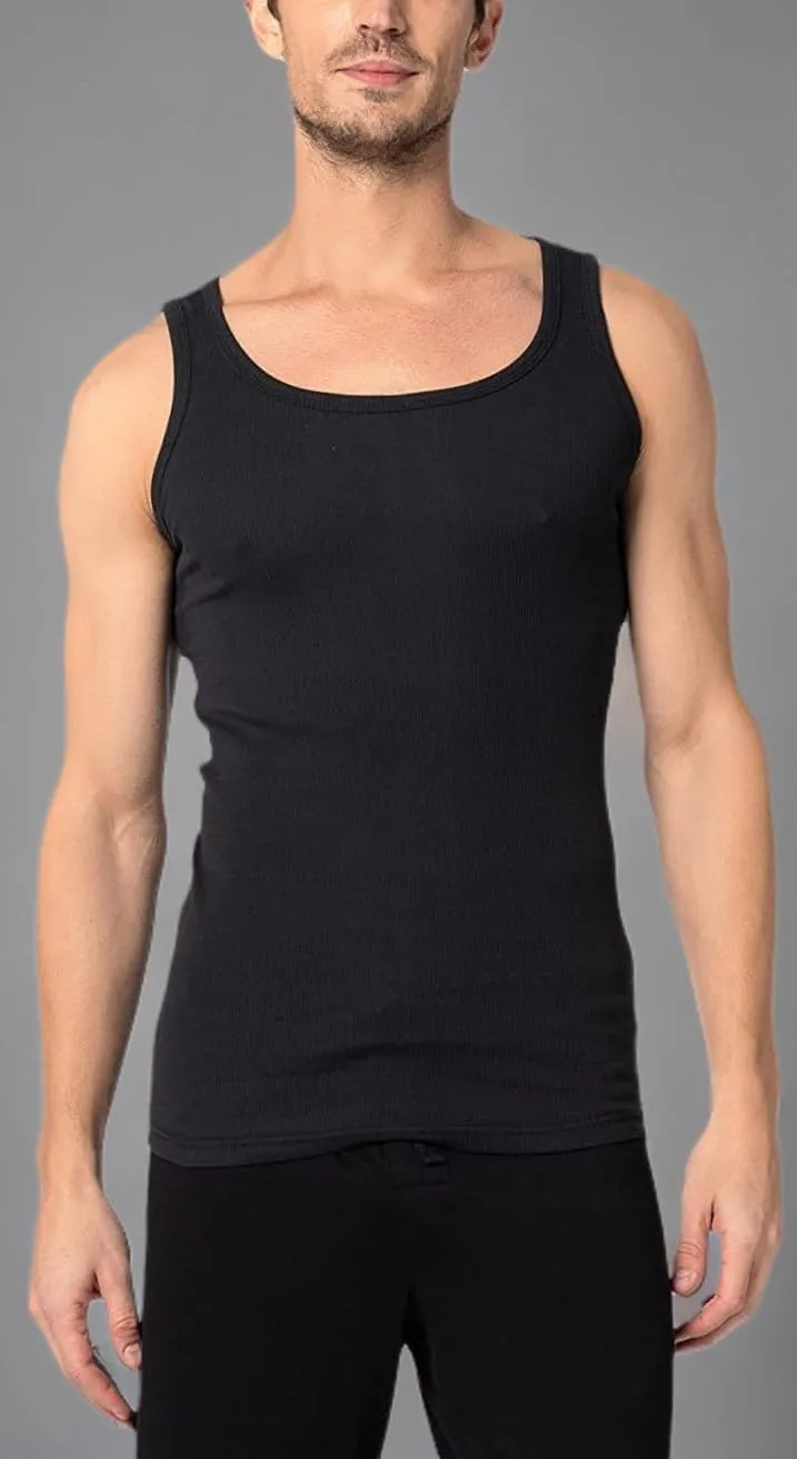 Andrew Scott Men's A Shirt Tanks | Cotton Tank Top Athletic Undershirts | Multi Packs & Colors