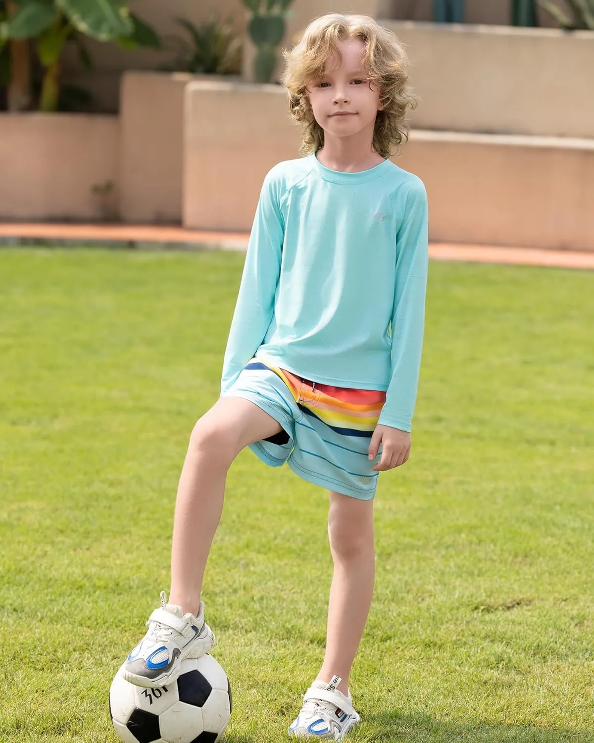 Angel season Boys Swim Trunks with Compression Liner Toddler Swim Shorts Stretch Bathing Suits for Boy Swimsuit Size 2-8