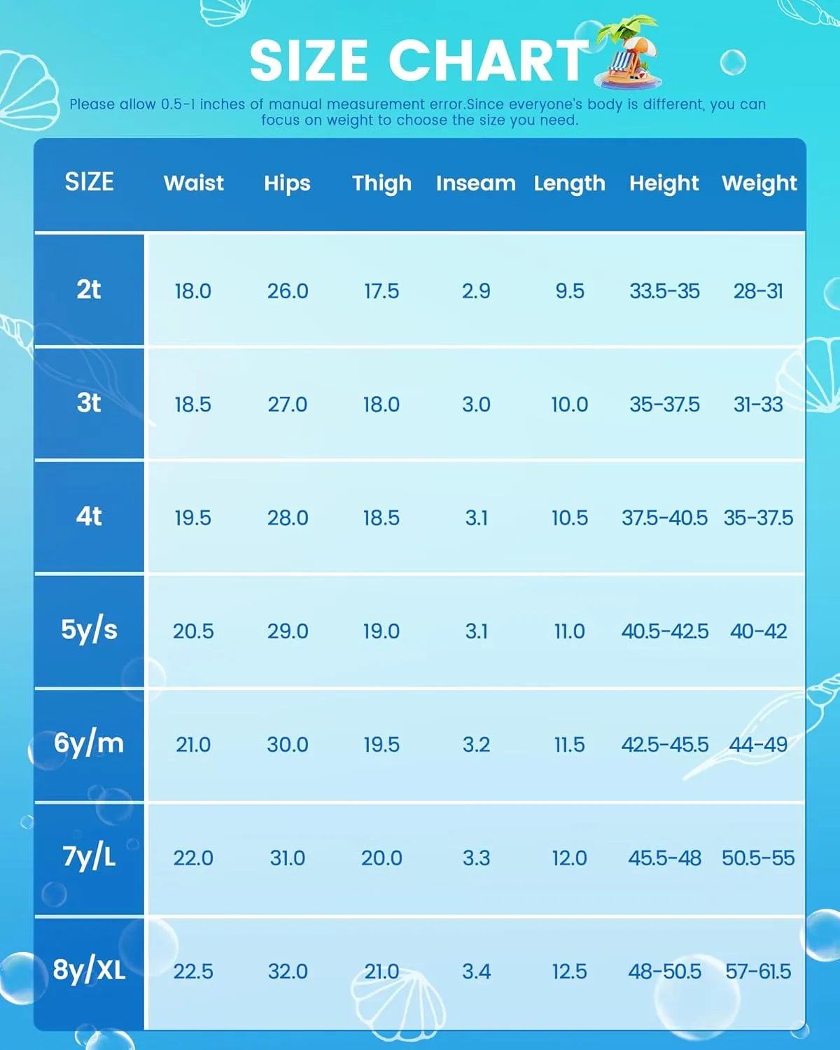 Angel season Boys Swim Trunks with Compression Liner Toddler Swim Shorts Stretch Bathing Suits for Boy Swimsuit Size 2-8