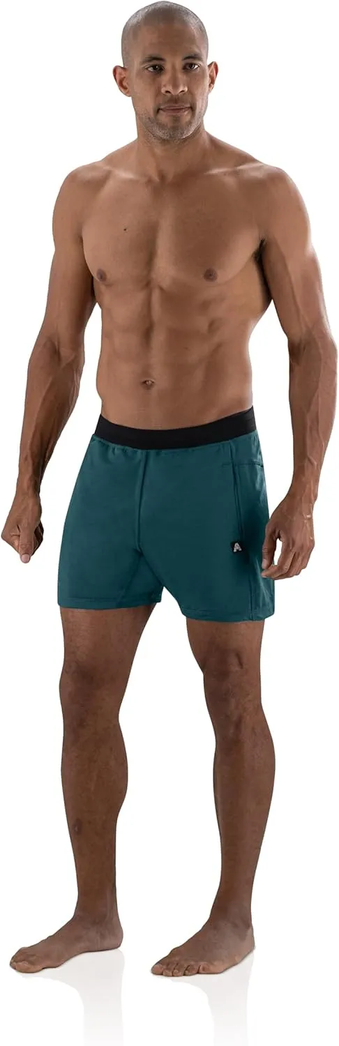 Anthem Athletics Solstice 5, 7, and 9 Inch Men's Workout Shorts - Open Pocket Short for Yoga, Athletic & Gym Training