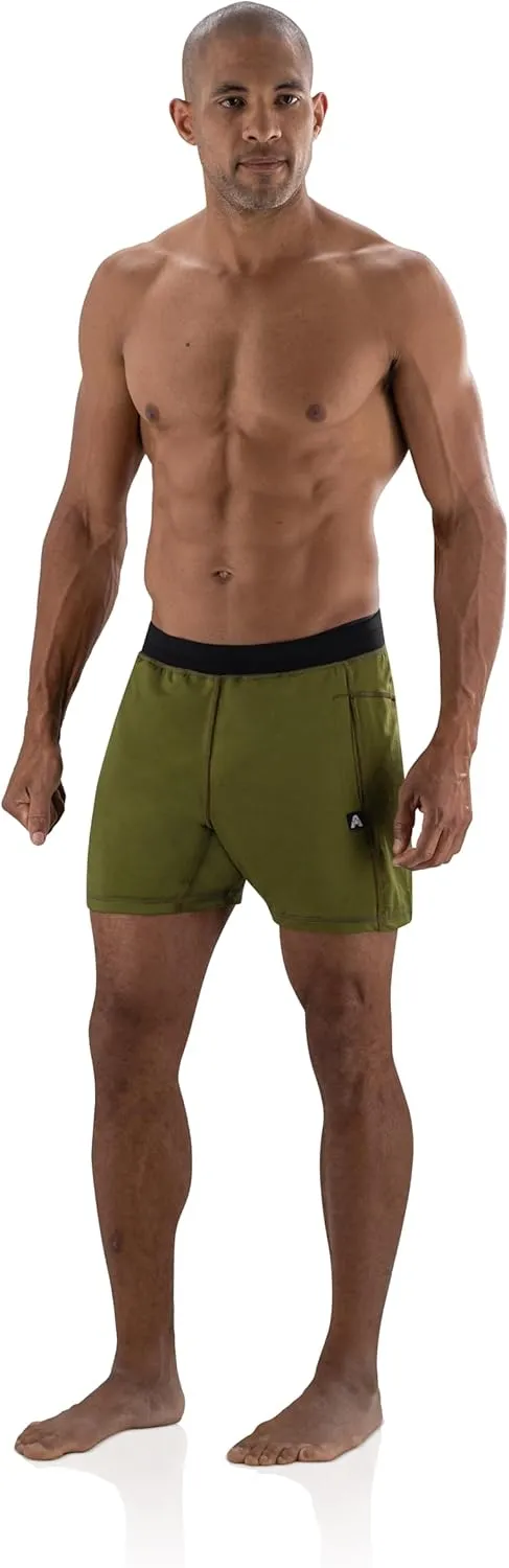 Anthem Athletics Solstice 5, 7, and 9 Inch Men's Workout Shorts - Open Pocket Short for Yoga, Athletic & Gym Training