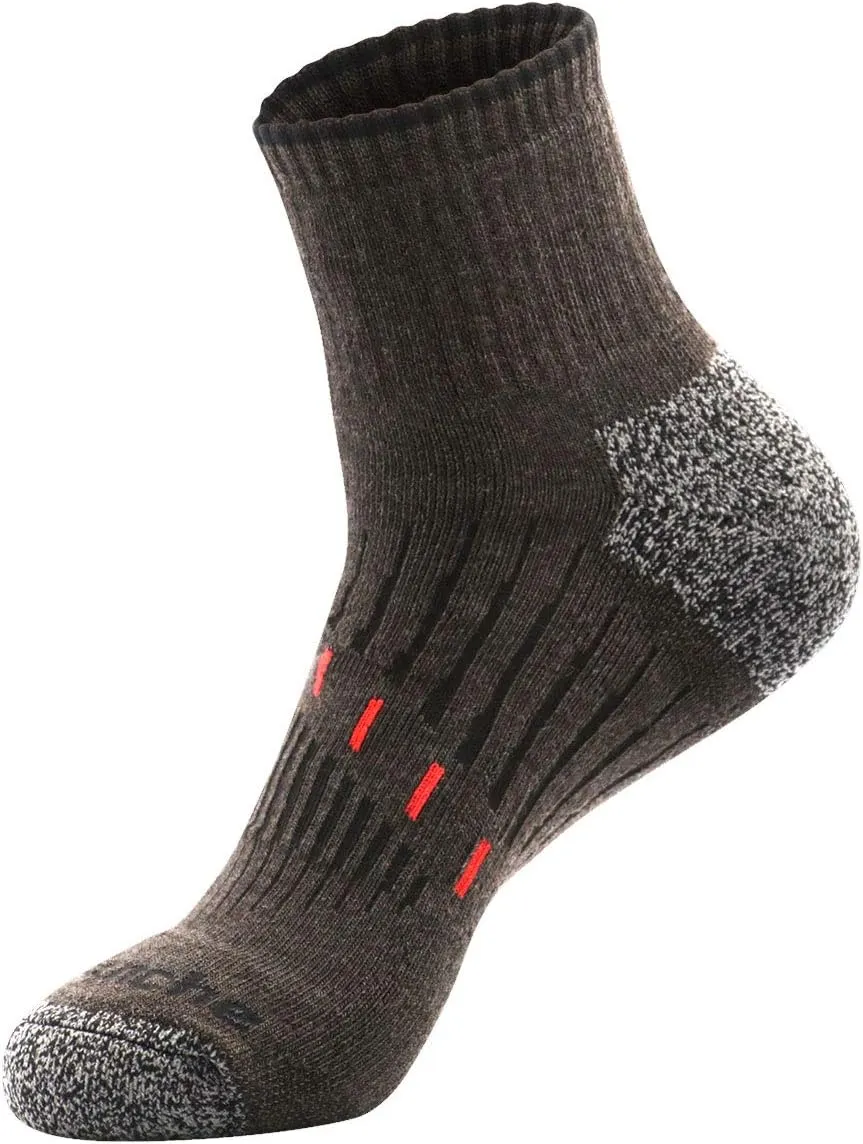 Avalanche Men's Blister Resistant Everyday Performance Quarter Socks 2-Pack