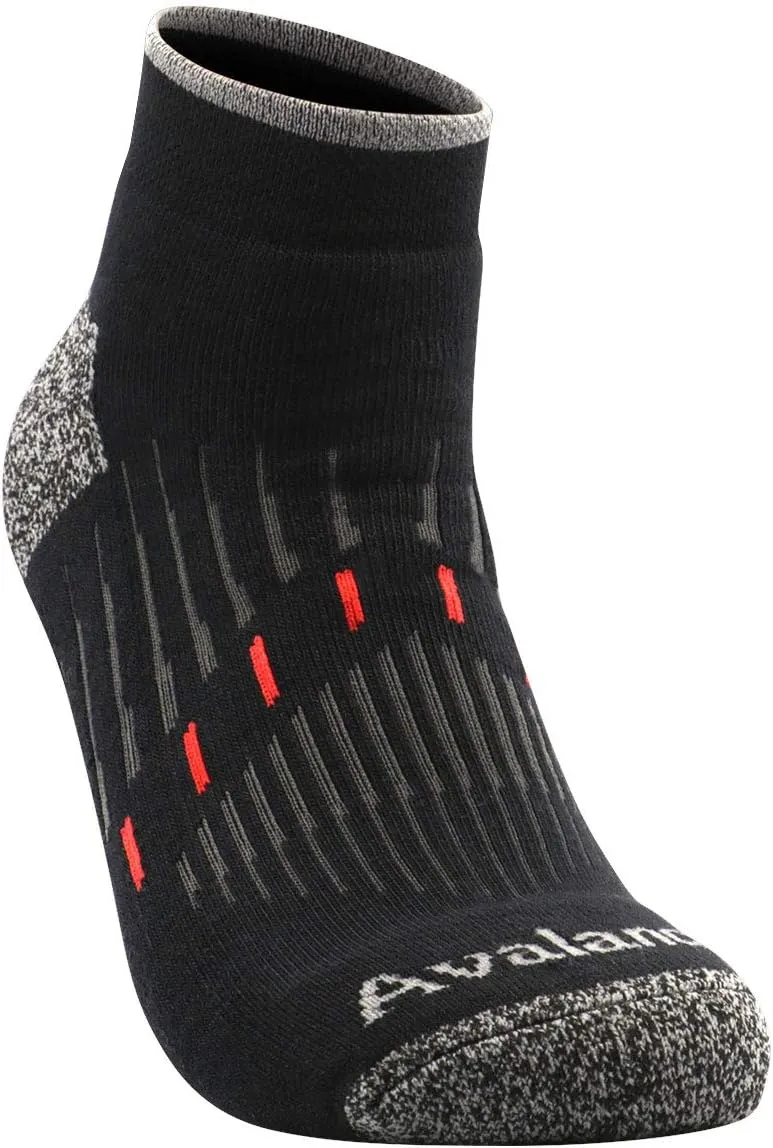 Avalanche Men's Smooth Glide Everyday Performance Low Cut Socks 2-Pack