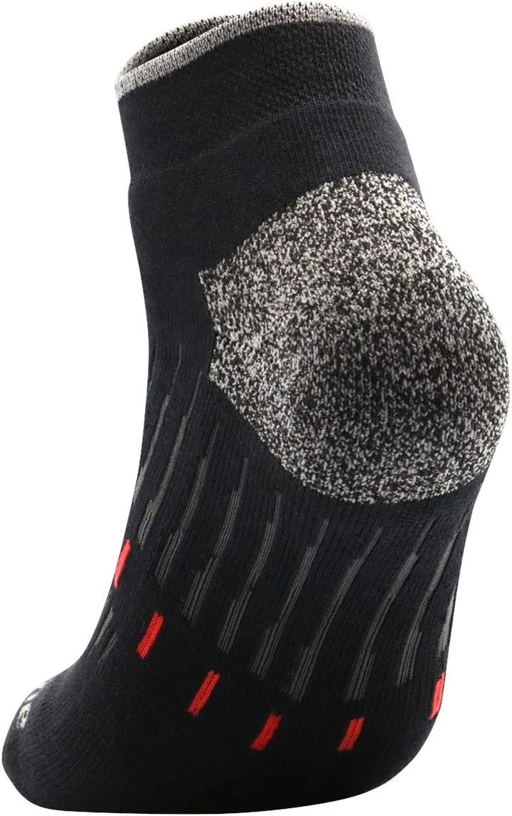 Avalanche Men's Smooth Glide Everyday Performance Low Cut Socks 2-Pack