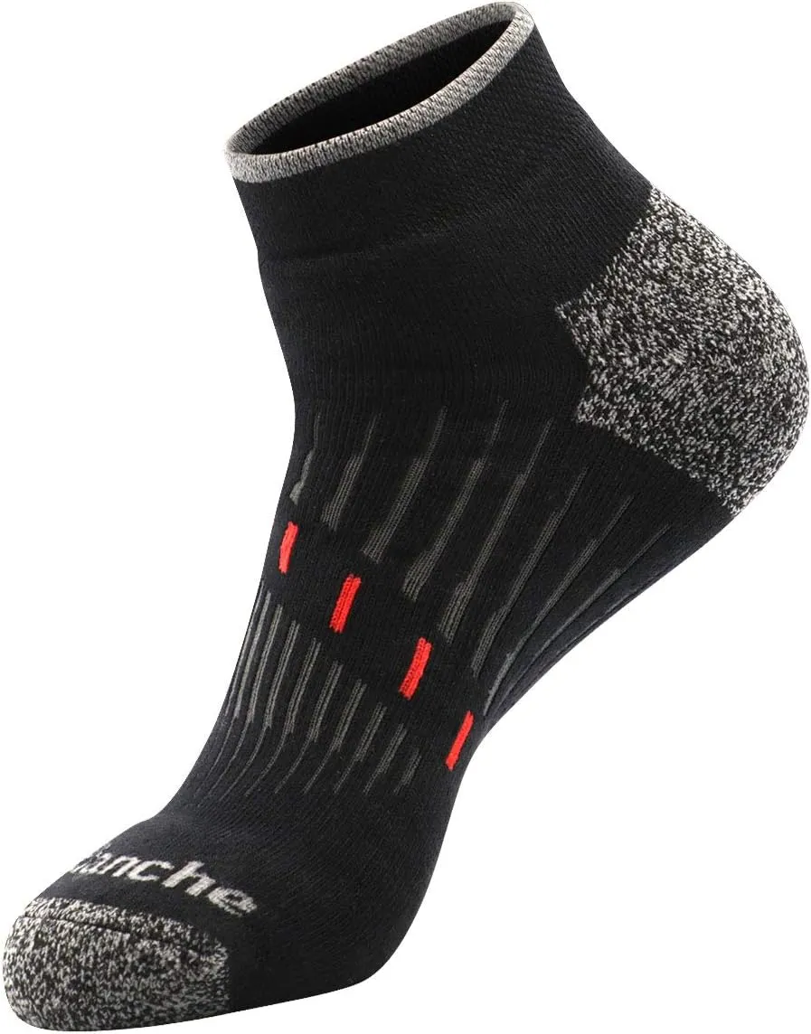 Avalanche Men's Smooth Glide Everyday Performance Low Cut Socks 2-Pack