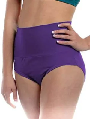 B Dancewear Womens High Waisted Brief Adult Sizes Can Be Used As Trunks Shorts Underpants and Performance Dancer Bottoms