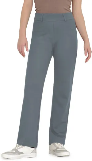 Bamans Womens Dress Pants Work Straight Leg Pants Office 31'' Inseam Bootcut High Waisted Casual Busines Trousers
