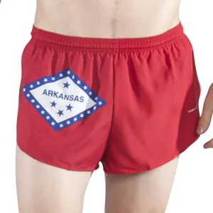 Boa Mens 1" Elite Split Printed Running Short (1000CP)