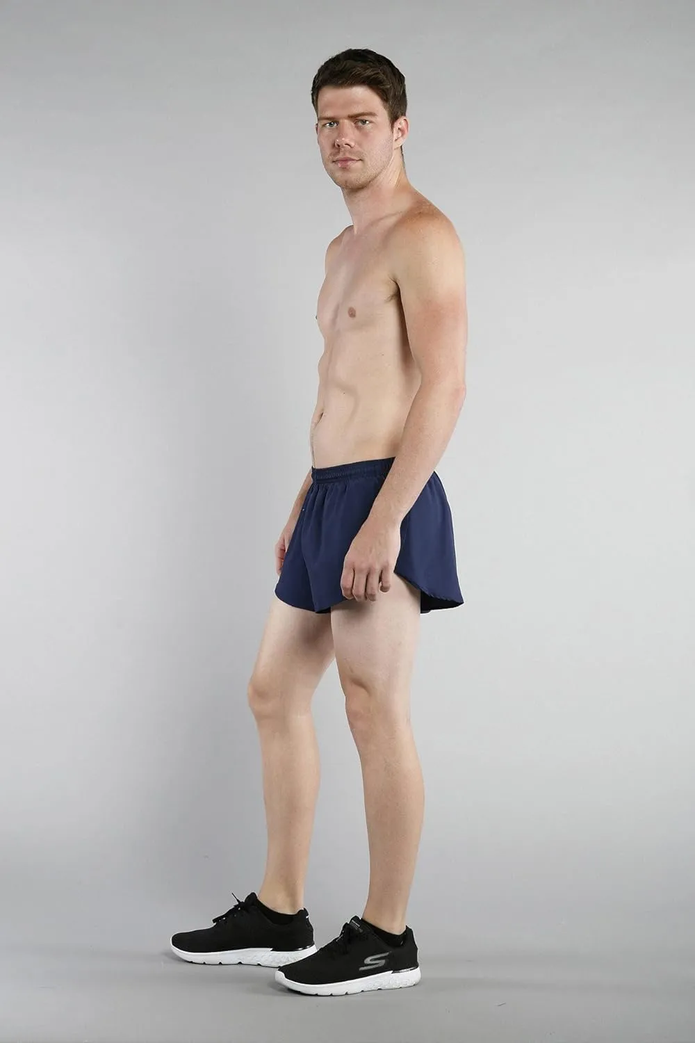 Boa Mens 1" Elite Split Printed Running Short (1000CP)