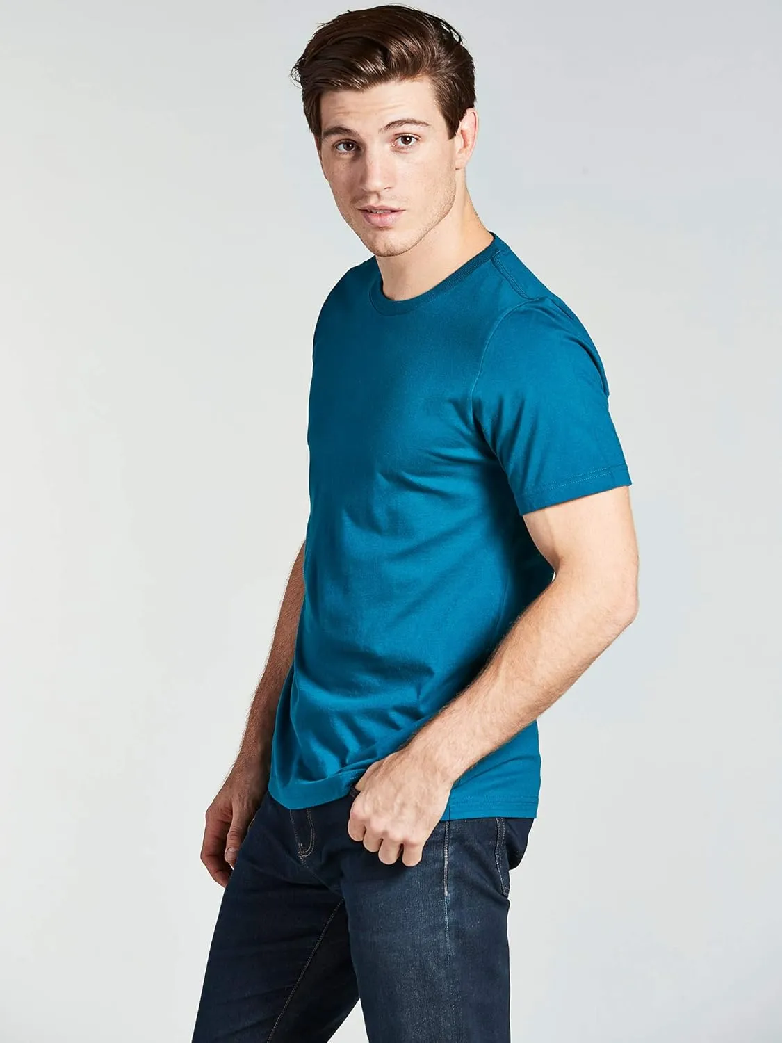 Bolter 4 Pack Men's Everyday Cotton Blend Short Sleeve T-Shirt