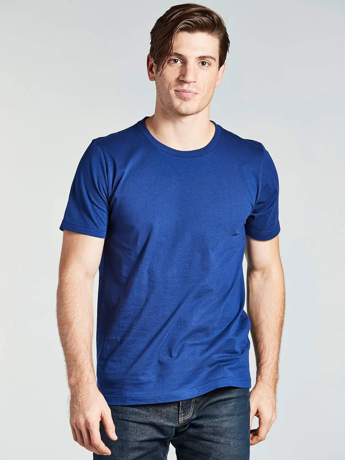 Bolter 4 Pack Men's Everyday Cotton Blend Short Sleeve T-Shirt