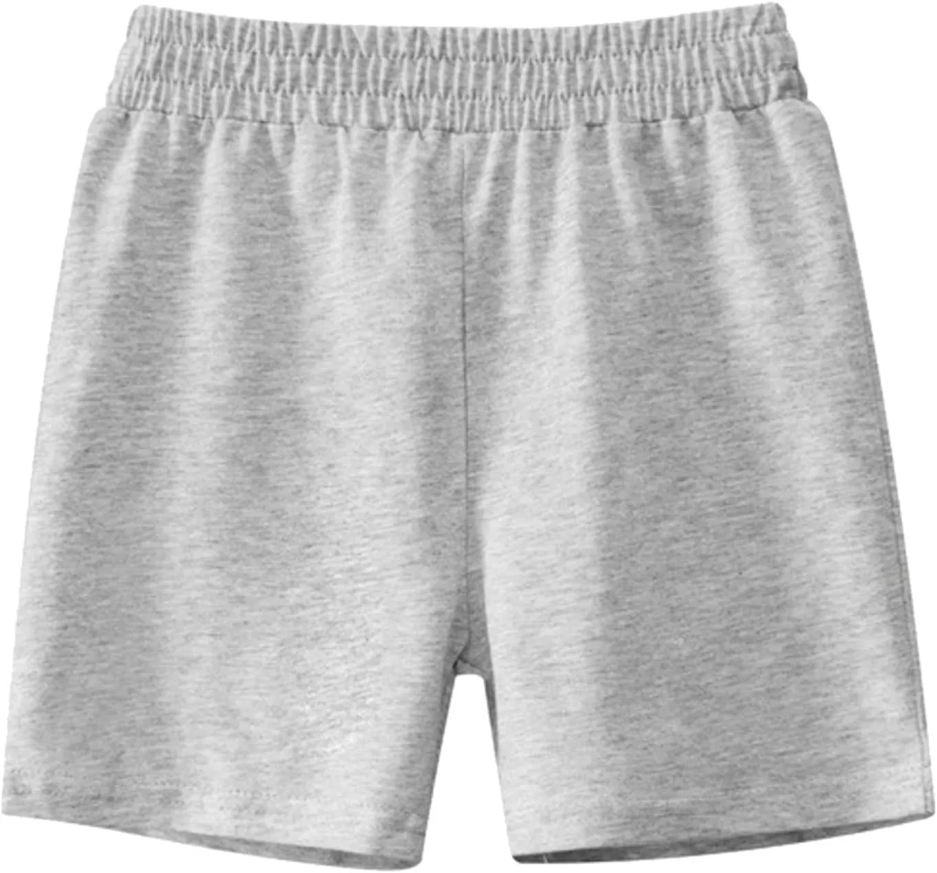 Boys’ Jersey Shorts Toddler Kids Athletic Soccer Basketball Cotton Shorts for Boys Girls with Pockets Pull-On Bottoms