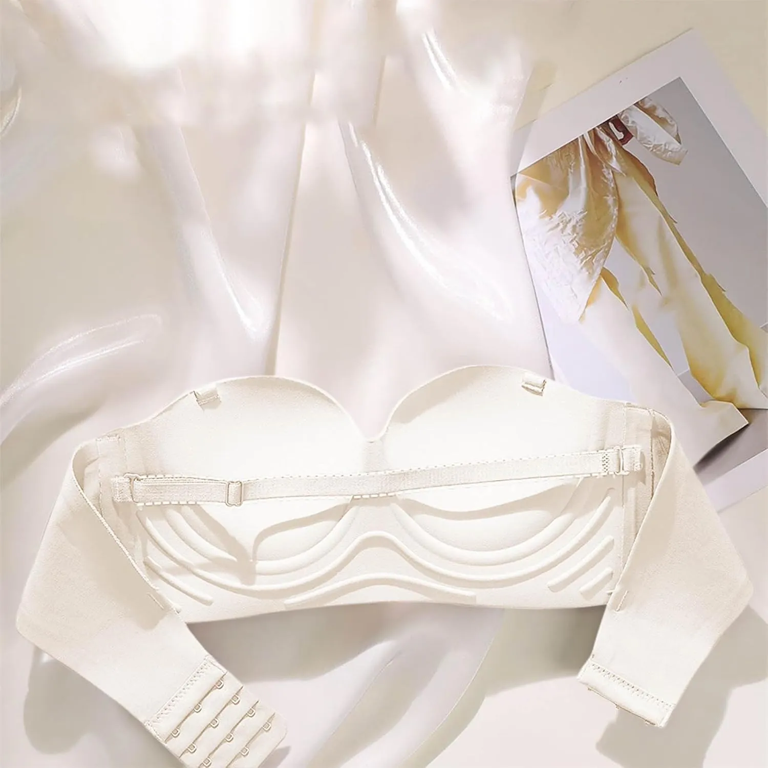 Bras for Women 2025 Fashion Adjustable Strap Push Up Seamless Bralette Solid Color Casual Comfy Breathable Underwear