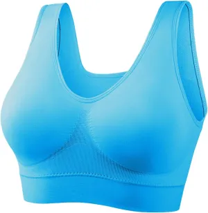 Bras for Women Large Size Underwear No Steel Ring Thin Bra Sports Yoga Underwear No Binding Underwear Purge Top