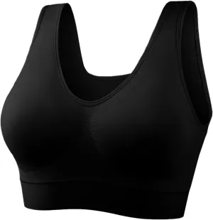 Bras for Women Large Size Underwear No Steel Ring Thin Bra Sports Yoga Underwear No Binding Underwear Purge Top