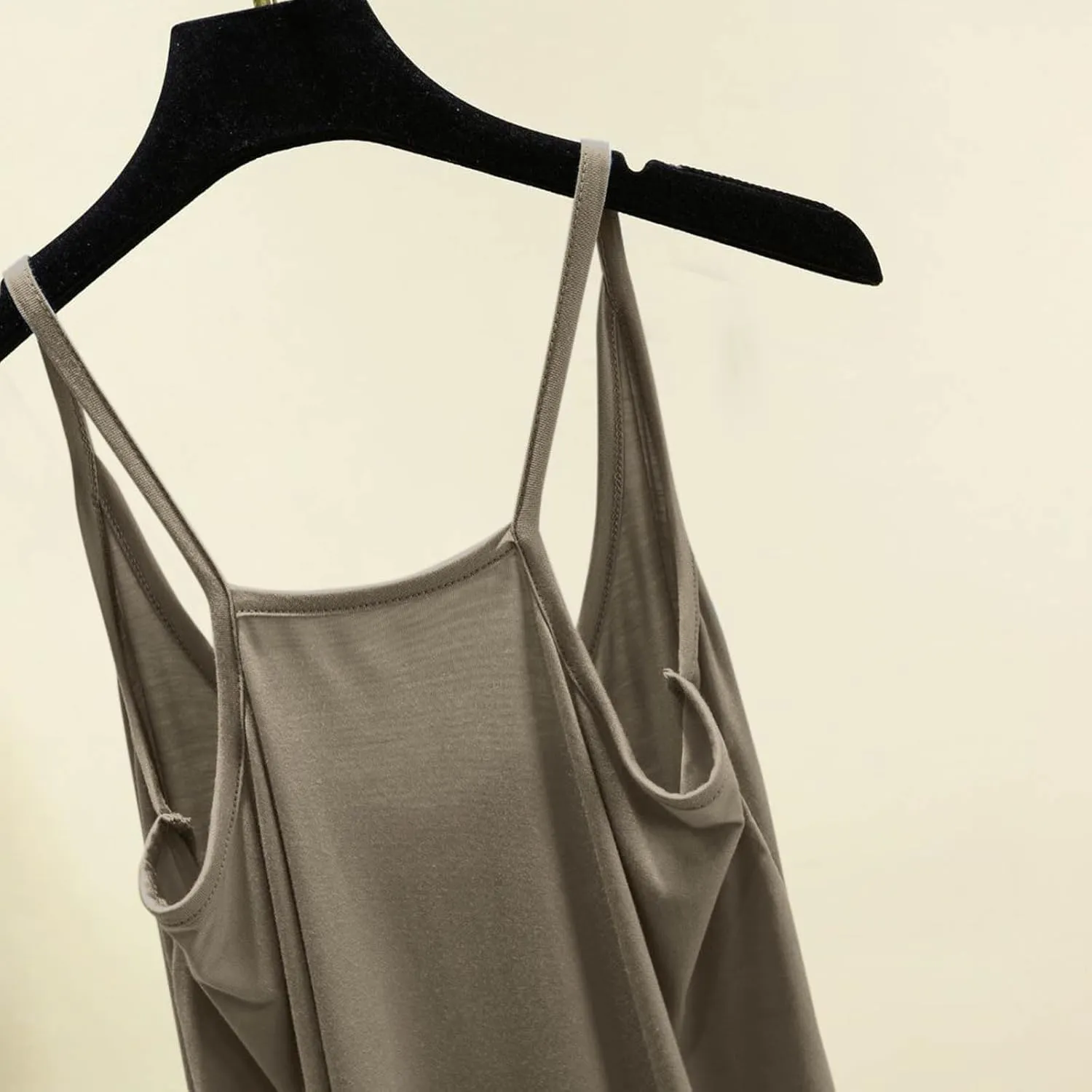 BZGTZT Womens Casual Spaghetti Strap Tank Tops Plus Size Sleeveless Loose Camisole Flowy Summer Trendy Round Neck Blouses
