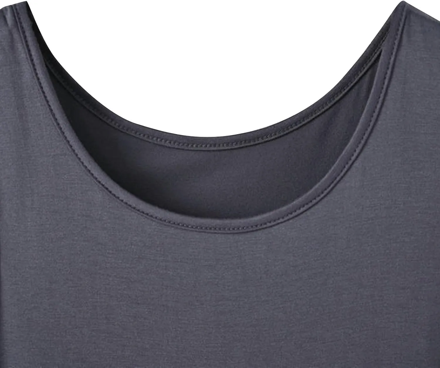BZGTZT Women's Sleeveless Scoop Neck Tank Tops Summer Plus Size Loose Fitted T Shirts Basic Camisole Travel Tee Blouses