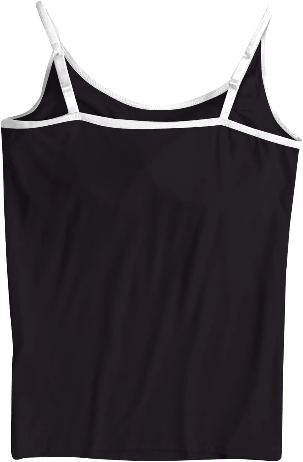 Camisole Tops for Women Built in Bra Adjustable Spaghetti Strap Workout Sport Shirts Basic Tank Layer Padded Bra