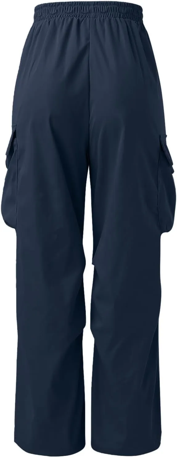 Cargo Pants for Men Casual Lightweight Elastic Waist Pant Work Pant with Pockets
