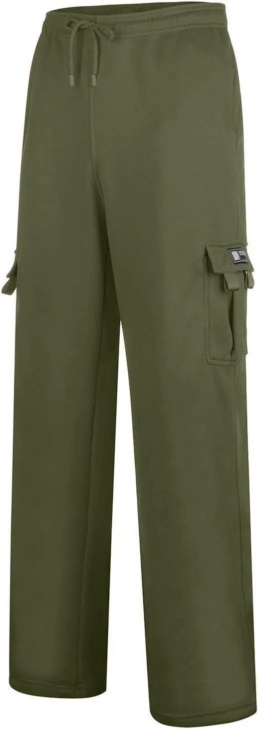 Cargo Work Pant Men Casual Track Lounge Pants Gym Yoga Sweatpant Multiple Pockets Joggers Sweat Pant