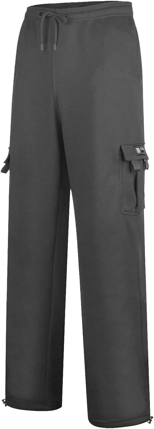 Cargo Work Pant Men Casual Track Lounge Pants Gym Yoga Sweatpant Multiple Pockets Joggers Sweat Pant