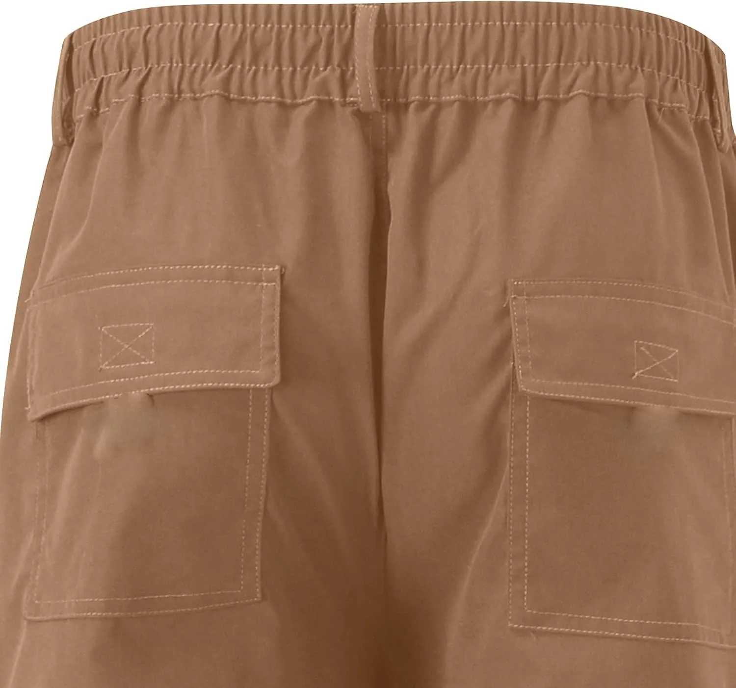 Cargo Work Pant Men Linen Casual Chinos Pants Gym Yoga Sweatpant with Multiple Pockets Joggers Bottoms Pant