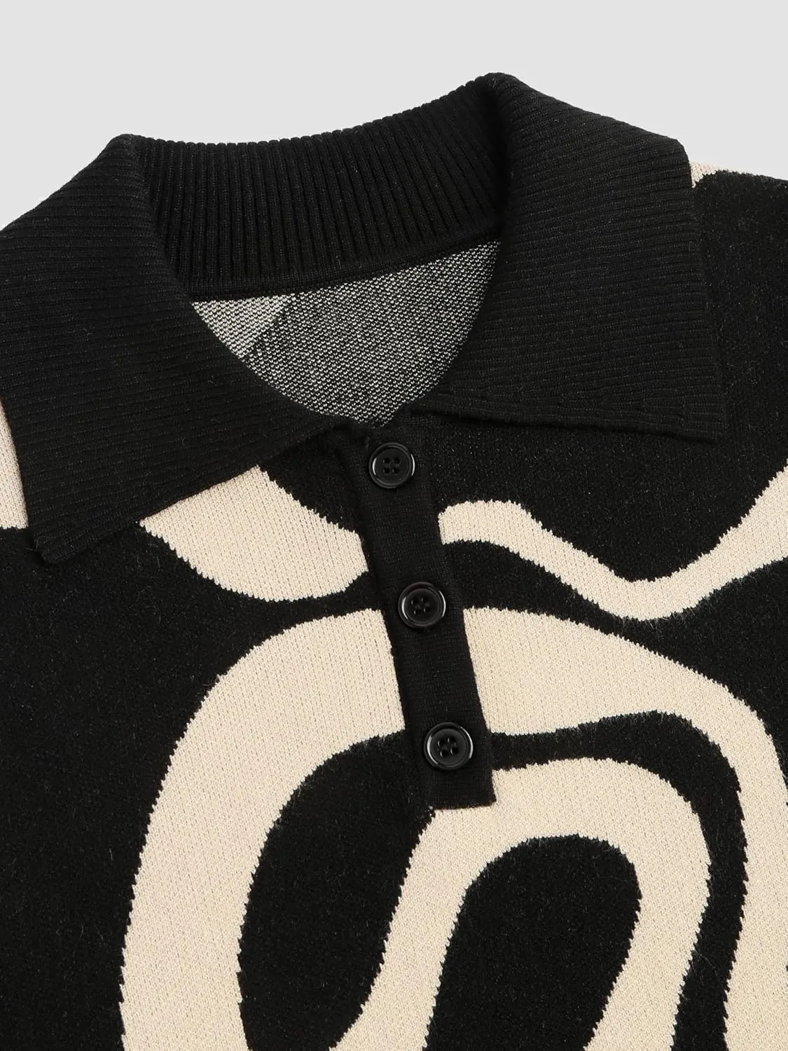 CIDER Women’s Color Block Cropped Collared Shirts Long Sleeve Sweater Pullover Tops