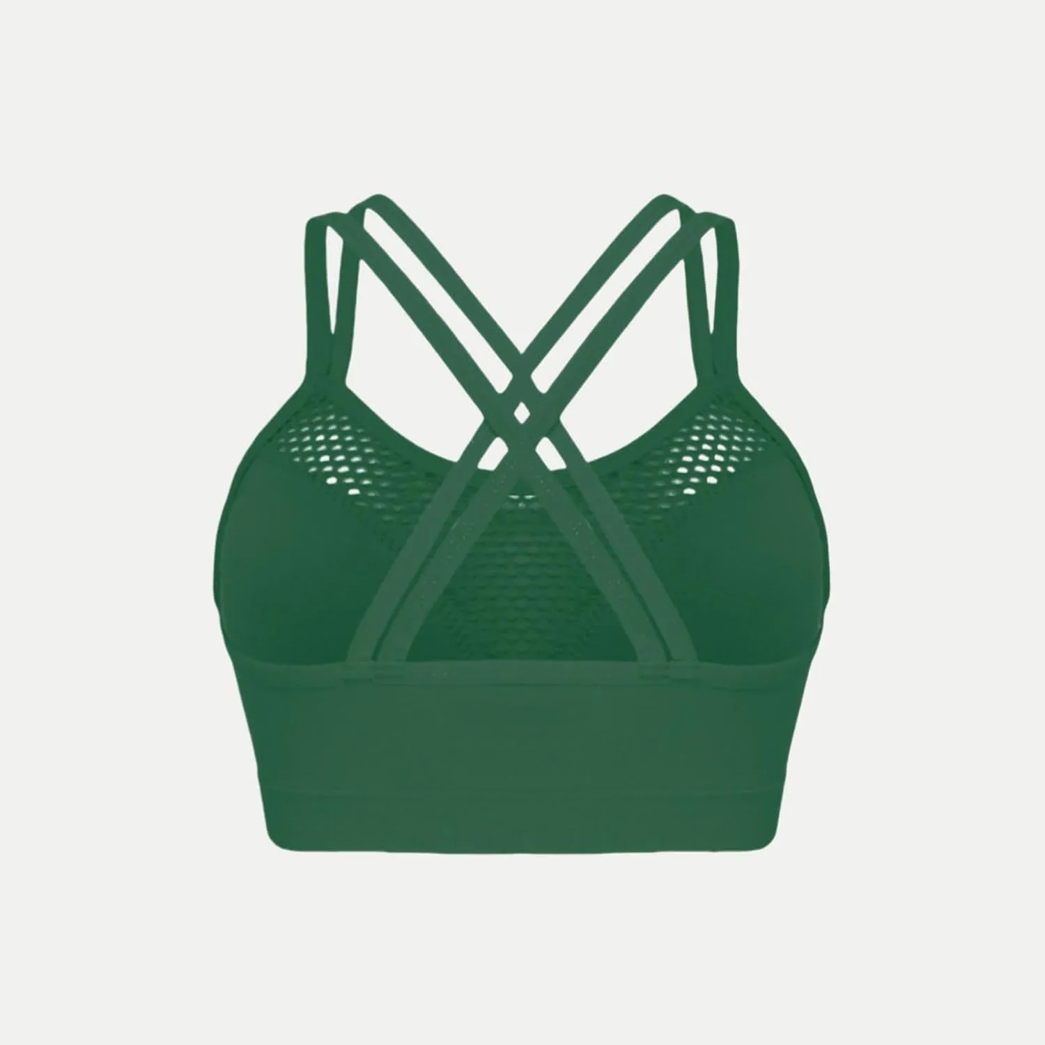 Cross Back Sports Bra for Women Plus Size High Impact Mesh Quick Dry Workout Underwear Breathable Athletic Bralette