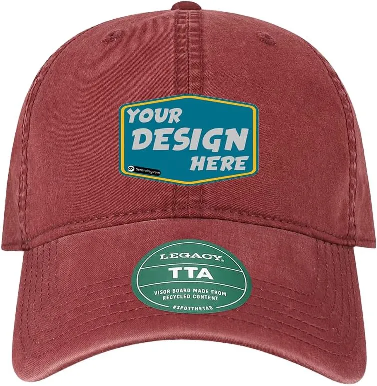 Custom Cap Legacy Unisex Terra Twill Cap - Everyday Wear Hat