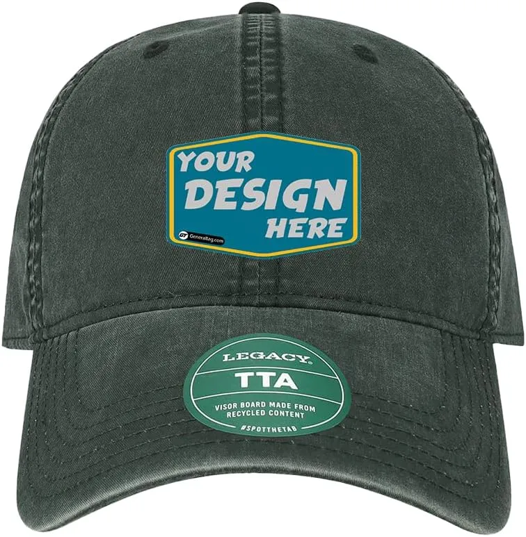Custom Cap Legacy Unisex Terra Twill Cap - Everyday Wear Hat
