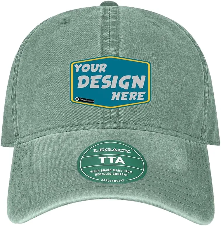 Custom Cap Legacy Unisex Terra Twill Cap - Everyday Wear Hat