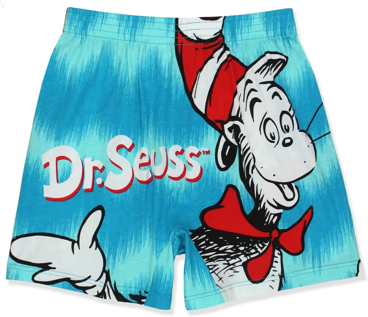 Dr. Seuss Men's Button Fly Boxer Lounge Shorts