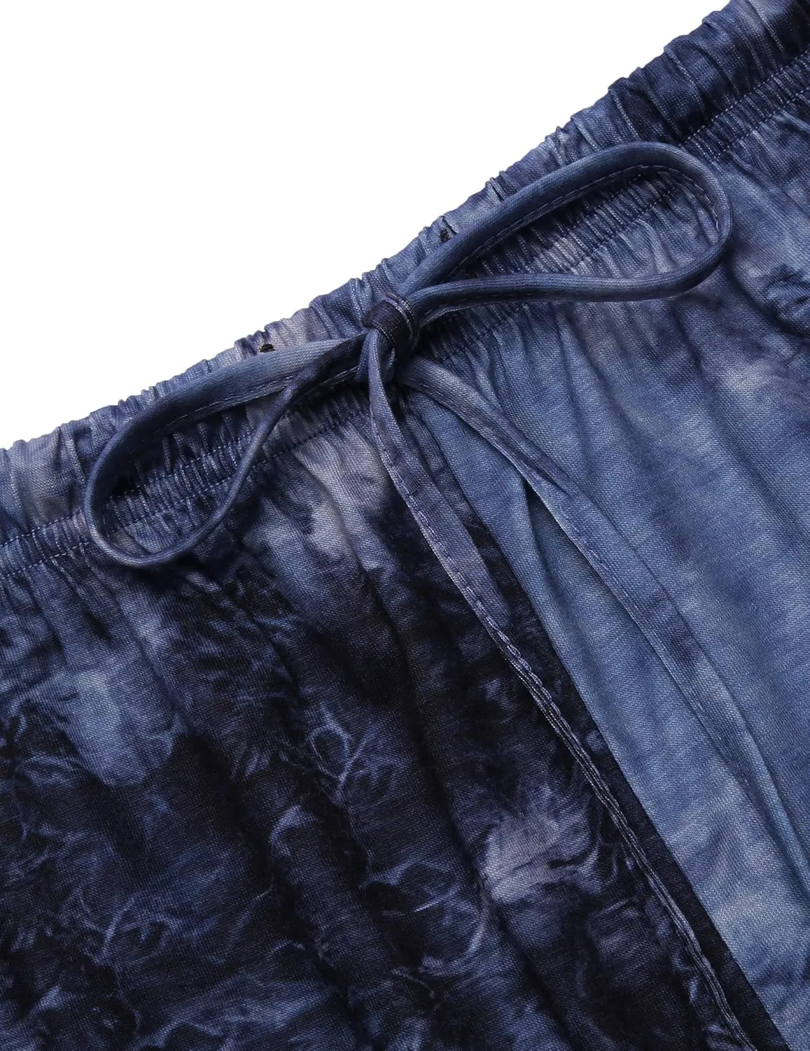 Ekouaer Tie Dye Pajamas Set Womens Loungewear Sleepwear 2 Piece PJ Sets