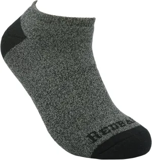Everyday Bamboo No Show Sock, Heather Grey, One Size, (BAMLS)