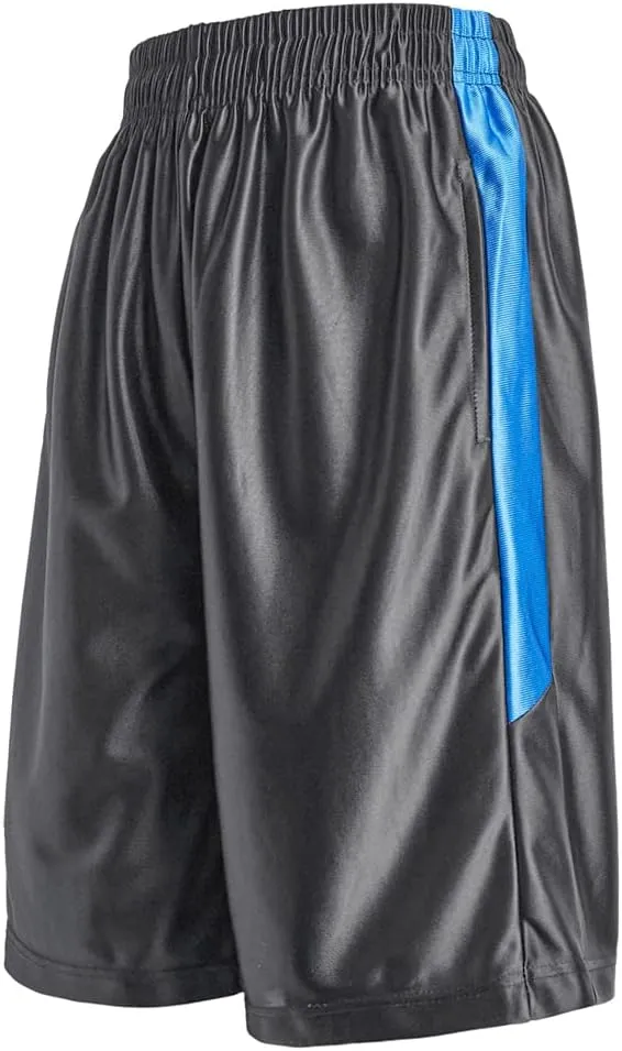 Facitisu Men Basketball Shorts Athletic Quick Dry Gym Activewear Lightweight Shorts with Pocket