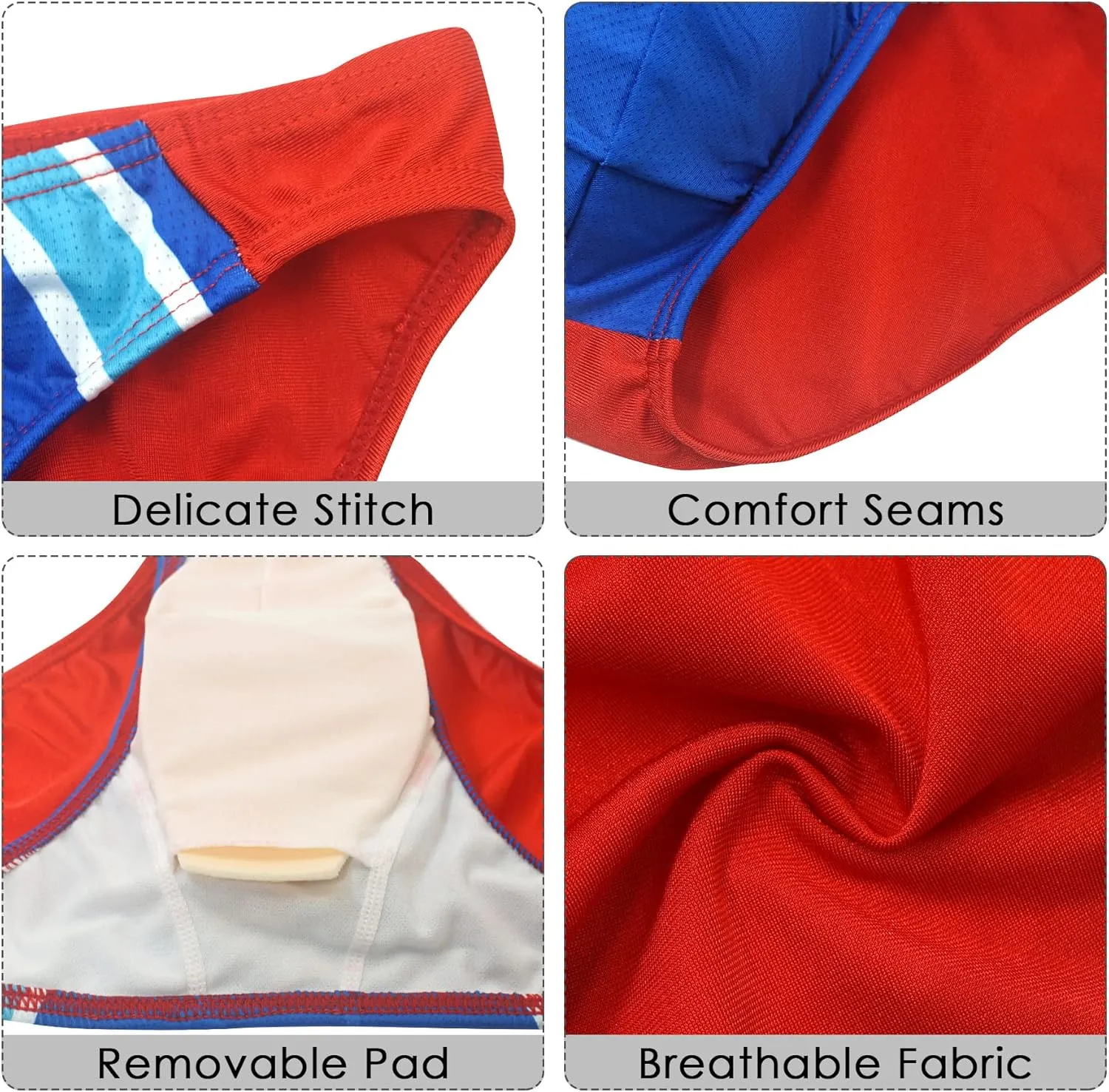 FEOYA Men's Swim Beach Briefs Low Rise Swimming Briefs Sexy Pouch Thong Swimsuit Quick Dry Briefs Bathing Suit Swimwear