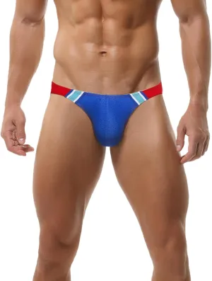 FEOYA Men's Swim Beach Briefs Low Rise Swimming Briefs Sexy Pouch Thong Swimsuit Quick Dry Briefs Bathing Suit Swimwear