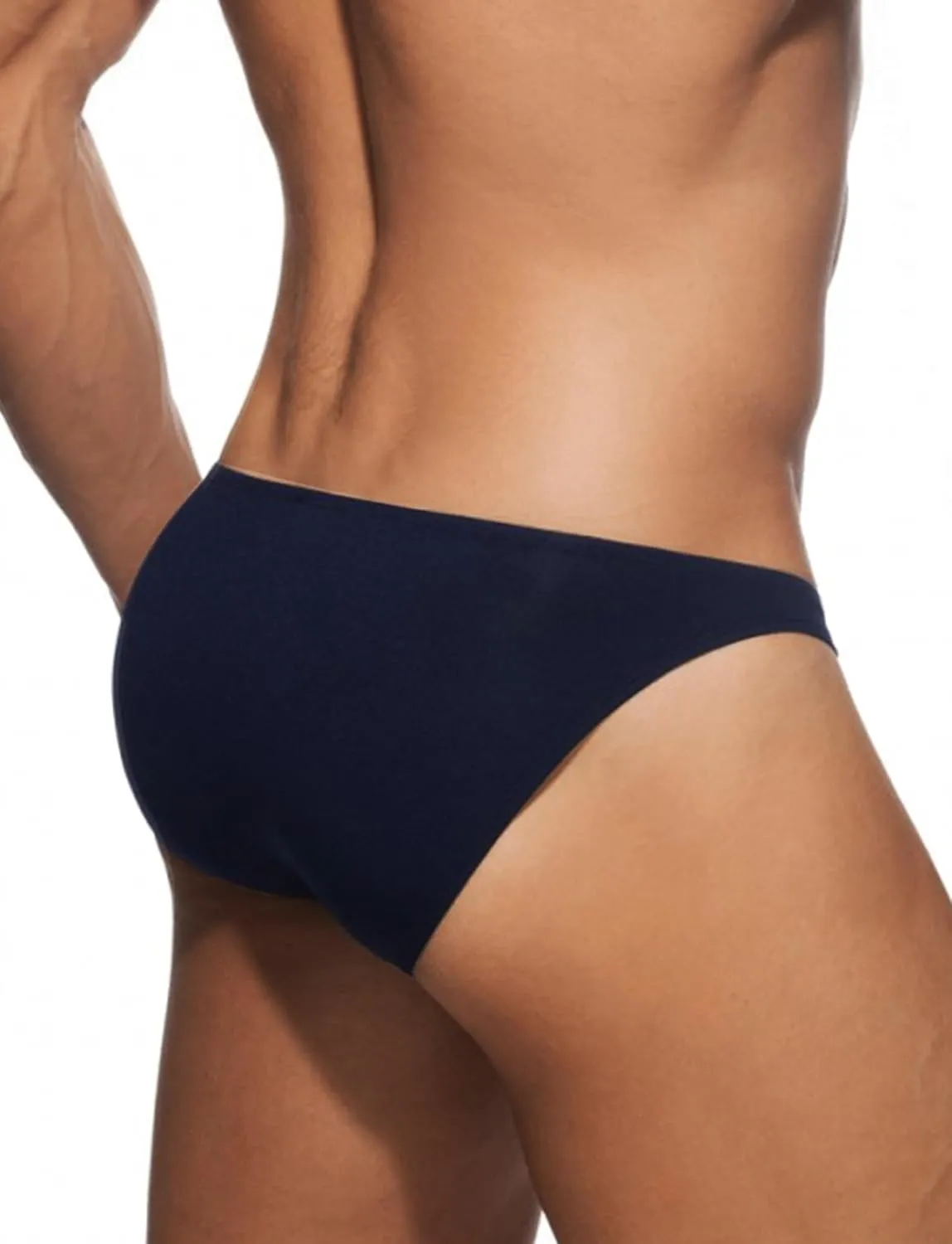 FEOYA Men's Swim Beach Briefs Low Rise Swimming Briefs Sexy Pouch Thong Swimsuit Quick Dry Briefs Bathing Suit Swimwear