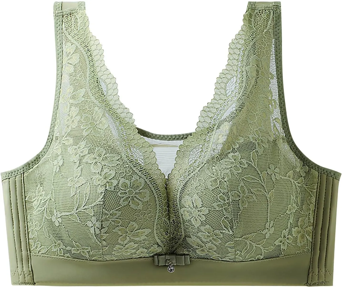 Floral Lace Bralette for Women Sexy Comfy Breathable Mesh Quick Dry Underwear Casual Fashion Solid Color Push Up Bra