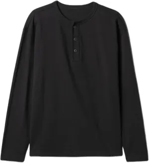 GAP Boys' Long Sleeve Everyday Soft Henley