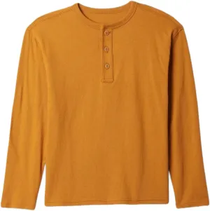 GAP Boys' Long Sleeve Everyday Soft Henley