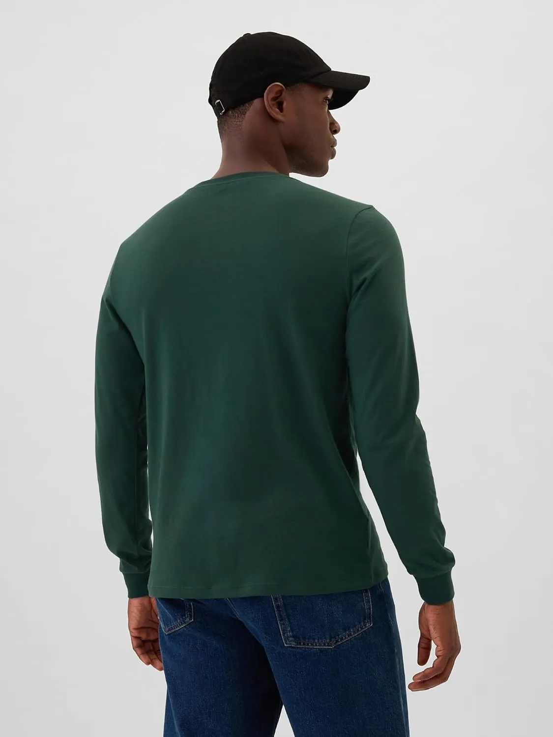 GAP Men's Long Sleeve Everyday Soft T-Shirt