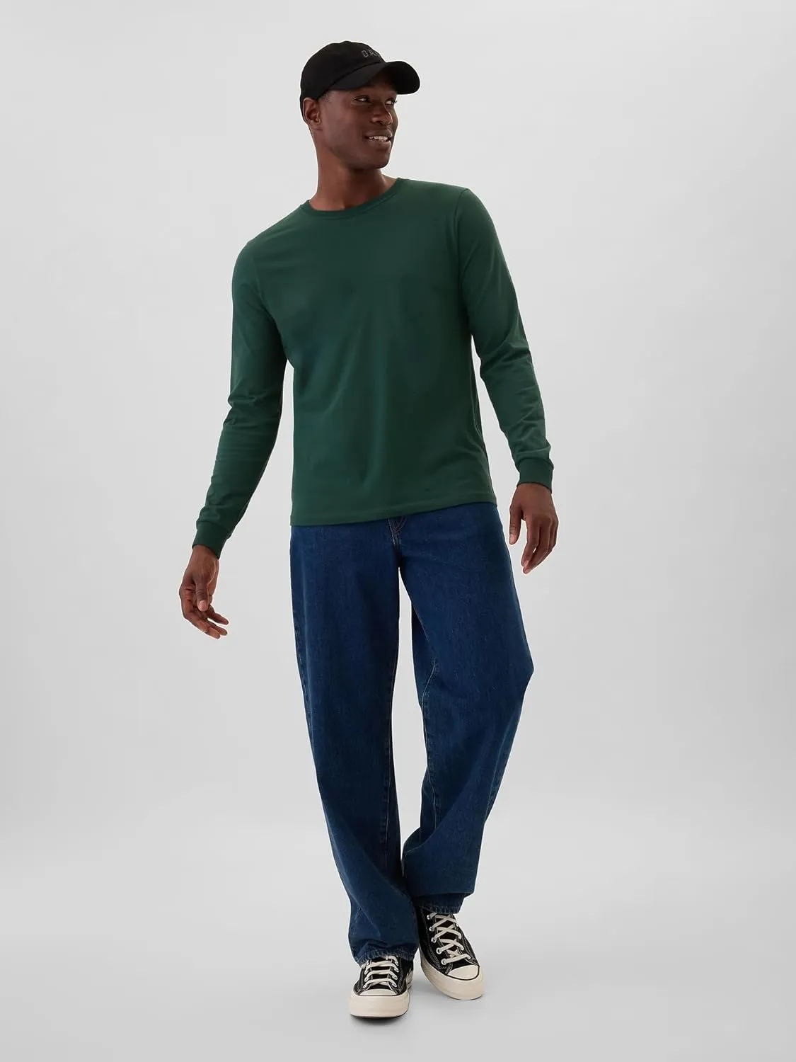 GAP Men's Long Sleeve Everyday Soft T-Shirt