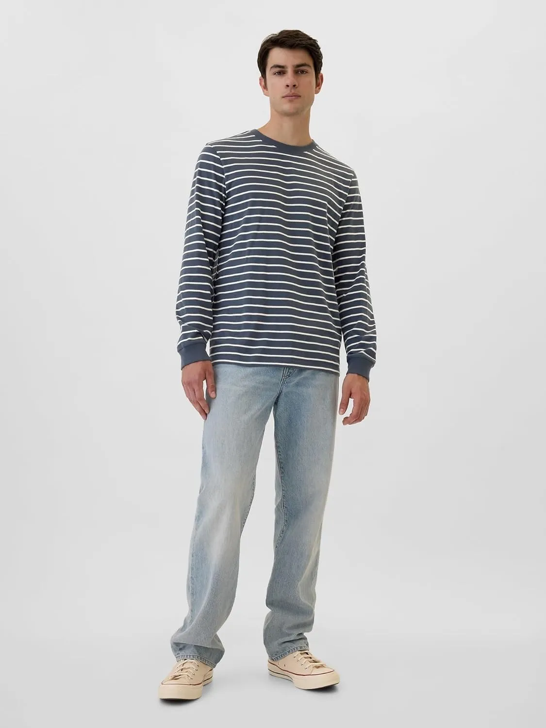 GAP Men's Long Sleeve Everyday Soft T-Shirt