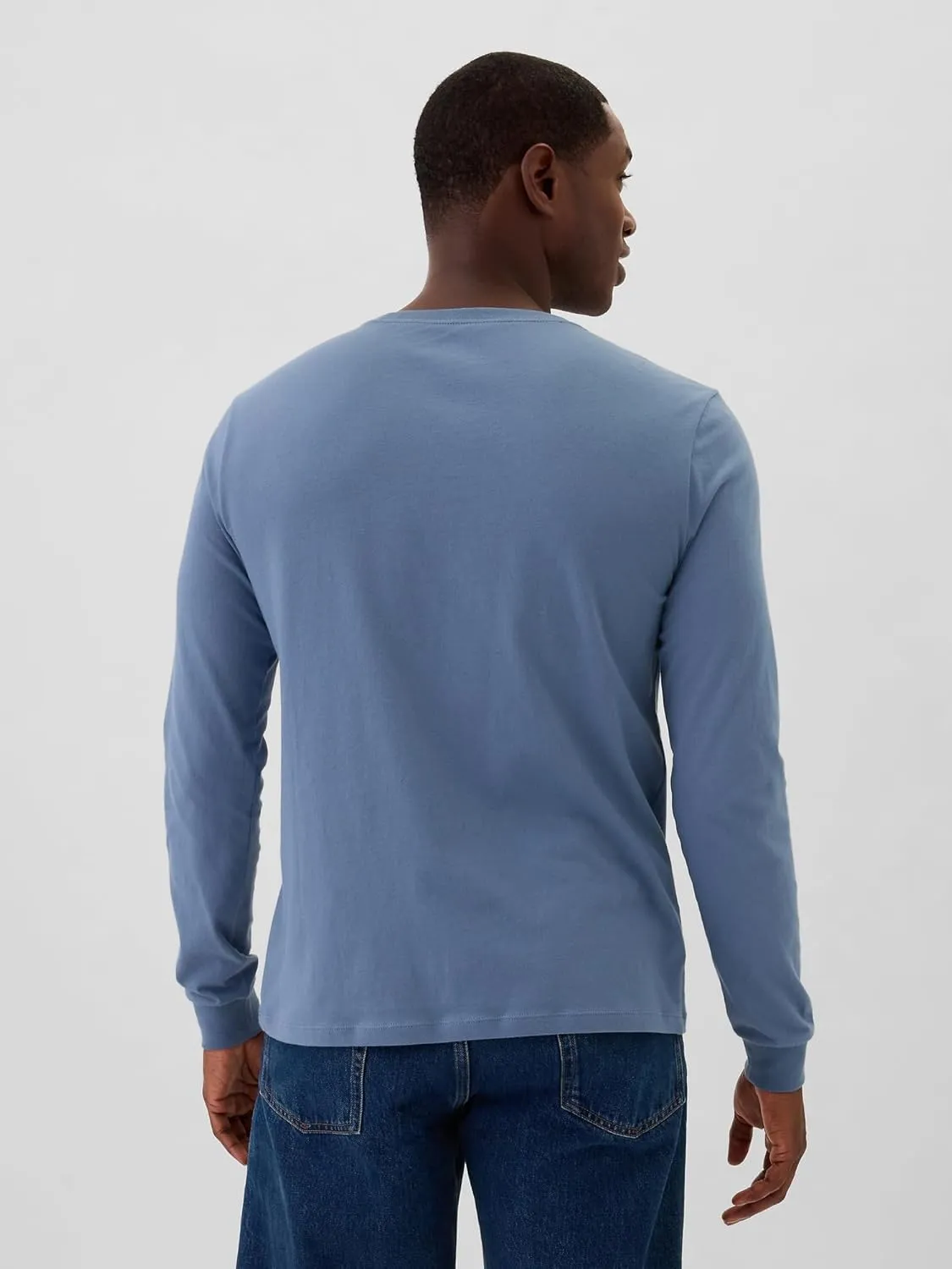 GAP Men's Long Sleeve Everyday Soft T-Shirt