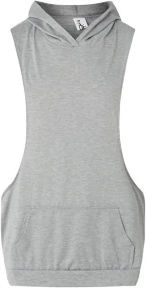 Gym Tank Tops for Men Summer Lightweight Sleeveless Fitness Athletic Hooded Tank Top