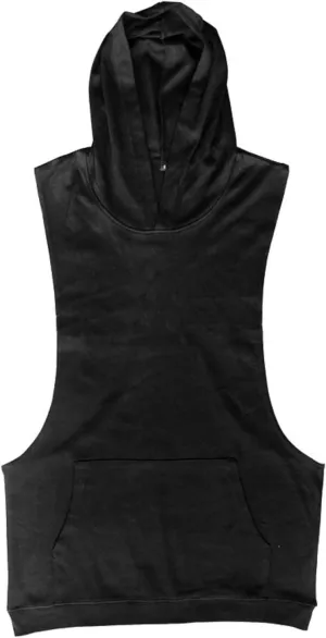 Gym Tank Tops for Men Summer Lightweight Sleeveless Fitness Athletic Hooded Tank Top