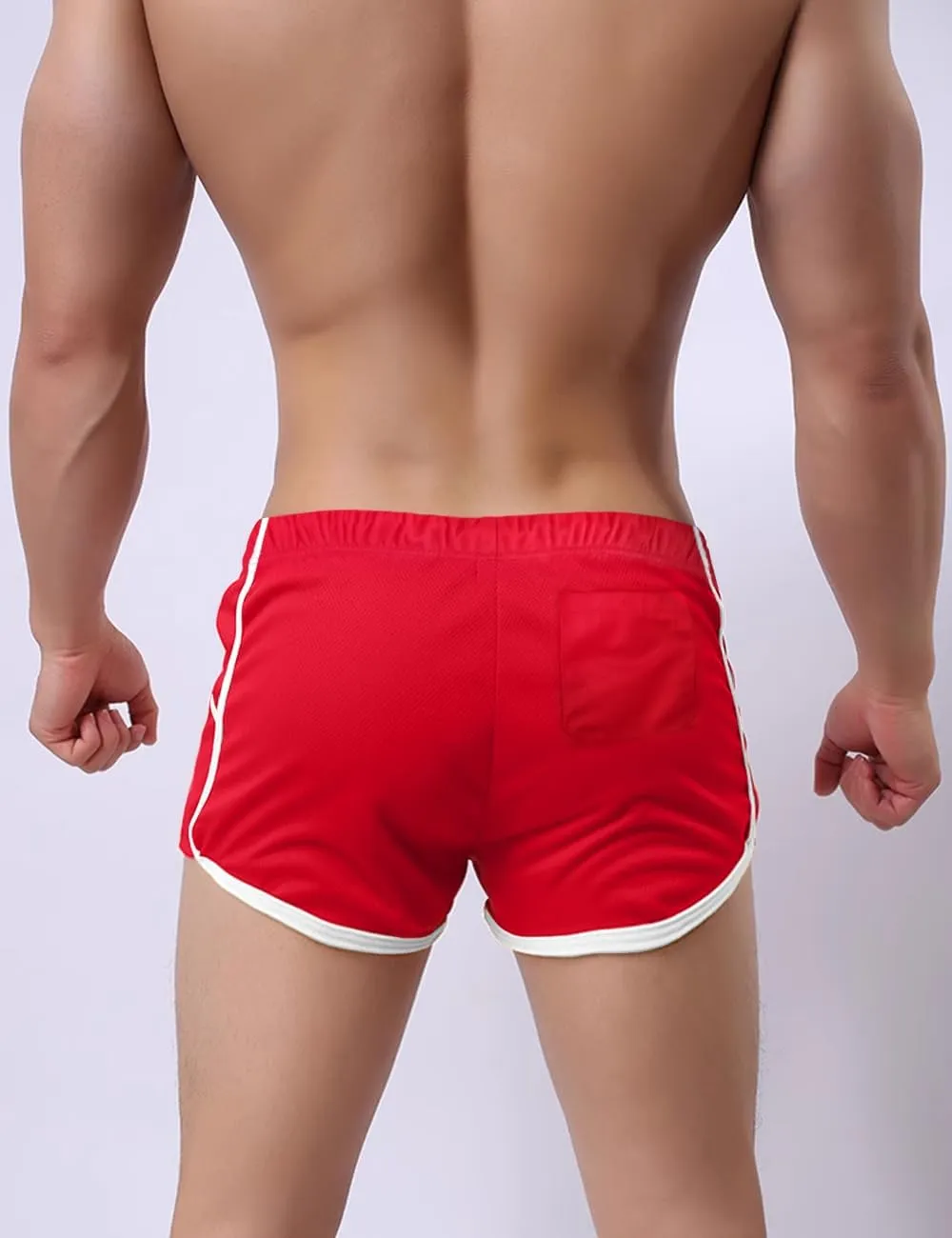GYMAPE Men's Mesh Athletic Shorts for Workout Running Quick Dry Lightweight