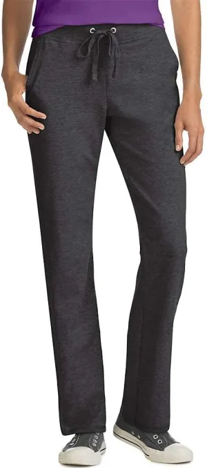 Hanes French Terry, Pocket Lounge Pants for Women, Lighter-Than-Fleece Loungewear