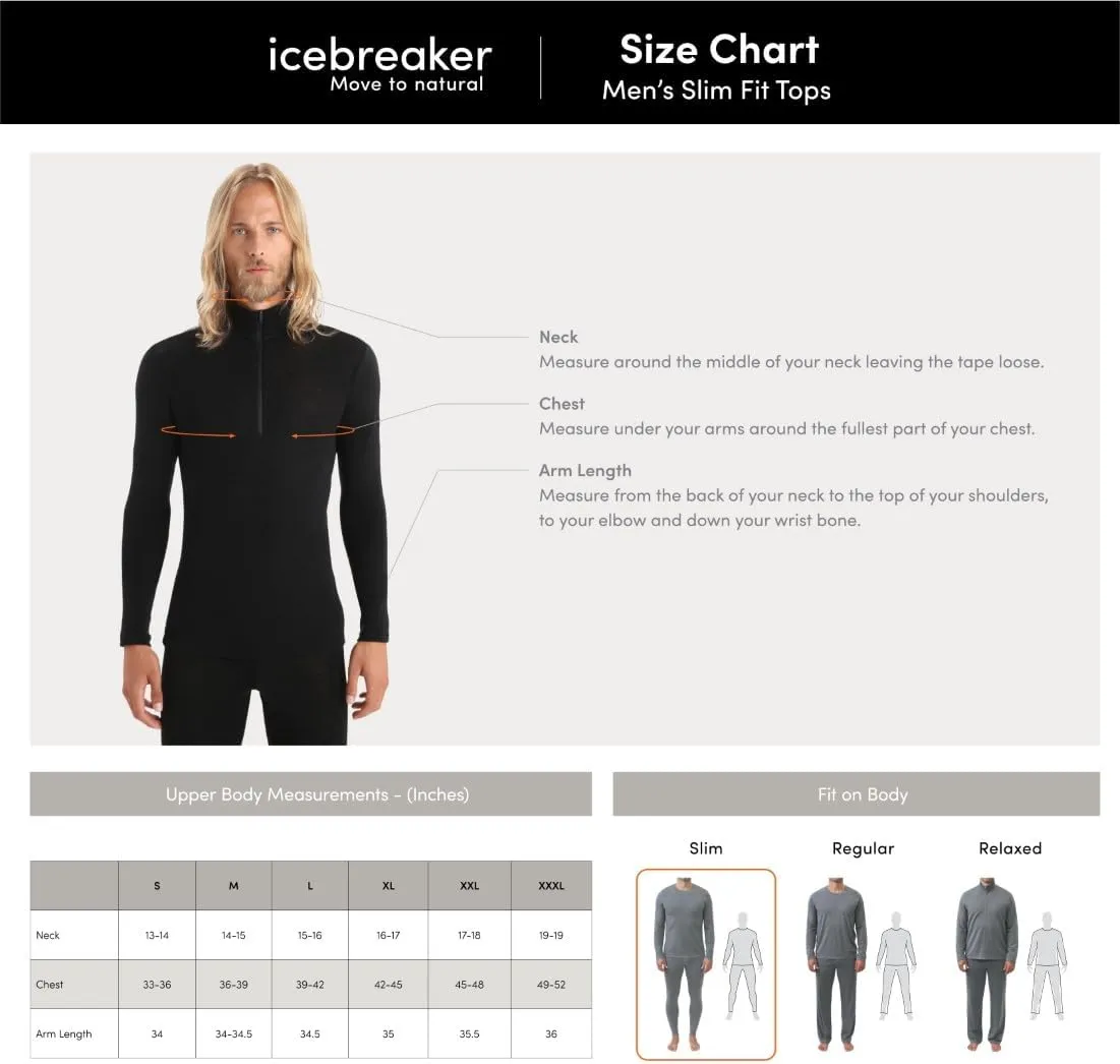 Icebreaker Merino Men's Merino 175 Everyday Ls Half Zip